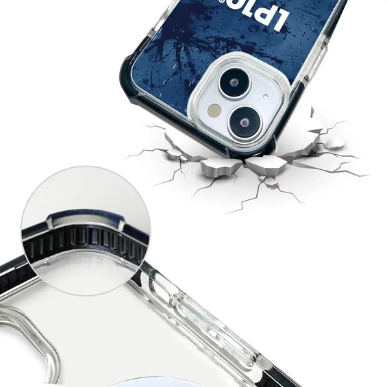 Case MagSafe Elite Bumper for Apple iPhone 14 Plus - Design D12GZ