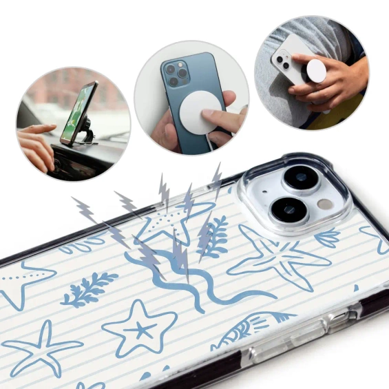 Case MagSafe Elite Bumper for Apple iPhone 15 Plus - Design DP88D