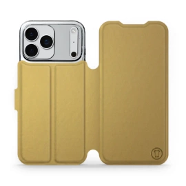 Phone Case Apple iPhone 17 Pro Max - Design Gold&Orange