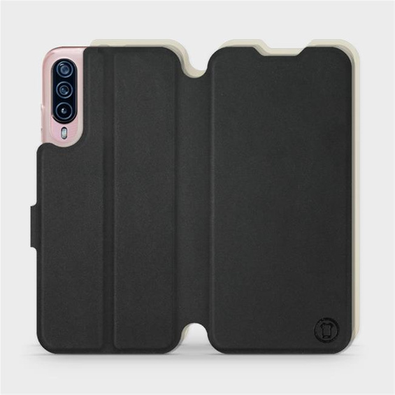 Hülle für HTC Desire 22 Pro - Farbe Schwarz mit Platin