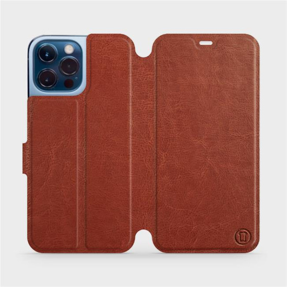 Phone Case Apple iPhone 13 Pro Max - Design Brown&Orange
