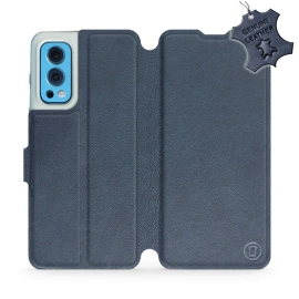 Hülle für OnePlus Nord 2 5G - Farbe Blue Leather