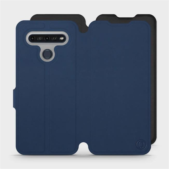 Phone Case LG K61 - Design Navy with Black