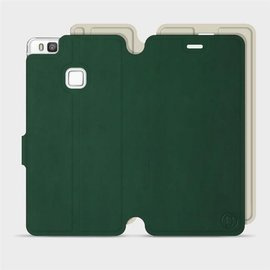 Phone Case Huawei P9 Lite - Design Green with Platinum