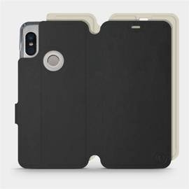 Phone Case Xiaomi Redmi Note 5 - Design Black with Platinum