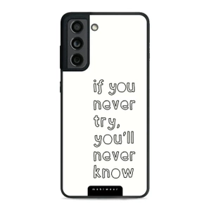 Phone Glossy Case Samsung Galaxy S21 FE - Design G075G