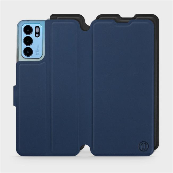 Phone Case OPPO Reno 6 5G - Design Navy with Black