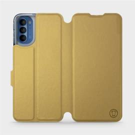 Etui do Motorola Moto G41 - wzór Gold&Gray