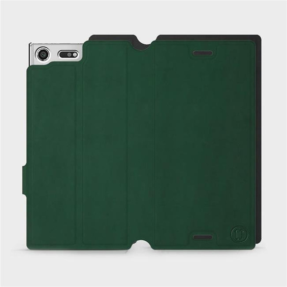 Phone Case Sony Xperia XZ Premium - Design Green with Black