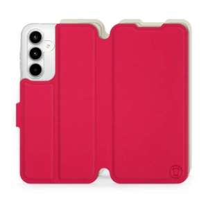 Phone Case Samsung Galaxy A35 5G - Design Red with Platinum
