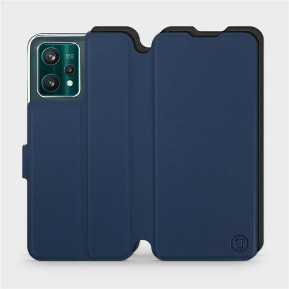 Etui Soft Touch do Realme 9 Pro Plus - wzór Głęboki granat z czernią