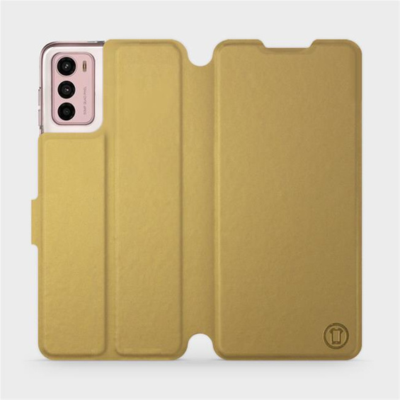 Phone Case Motorola Moto G42 - Design Gold&Orange