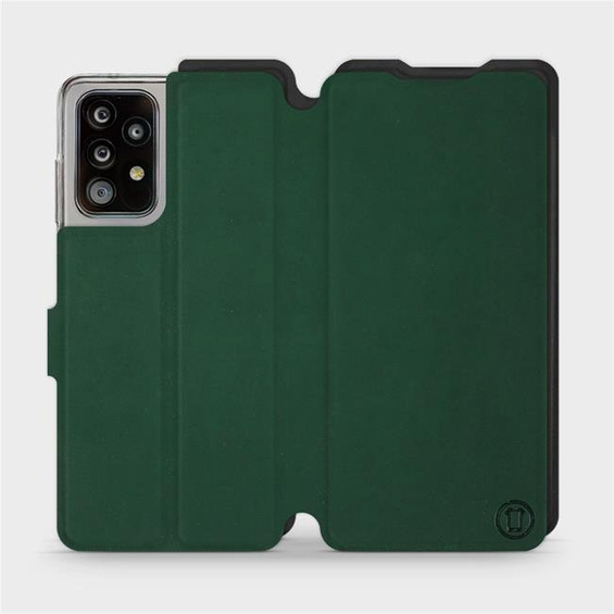 Hülle für Samsung Galaxy A52 - Farbe Grün mit Schwarz