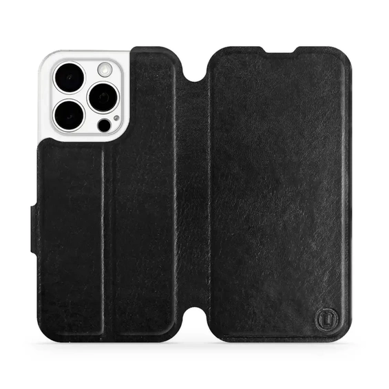 Etui do Apple iPhone 15 Pro - wzór Black&Orange