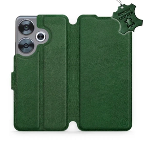 Phone Case Xiaomi POCO F6 - Design Green Leather
