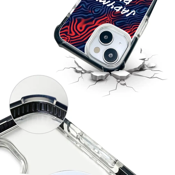 Case MagSafe Elite Bumper for Apple iPhone 15 Pro Max - Design D07GZ