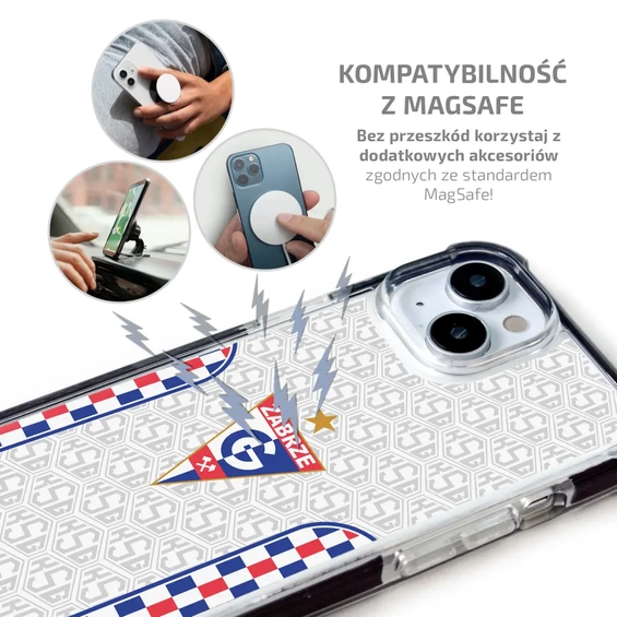 Etui MagSafe Elite Bumper Apple iPhone 16 - wzór D13GZ