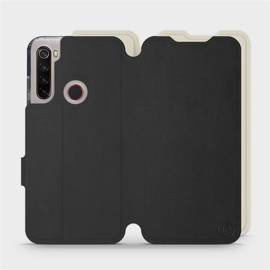 Hülle für Xiaomi Redmi Note 8 - Farbe Schwarz mit Platin