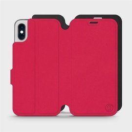 Phone Case Apple iPhone X - Design Red with Black