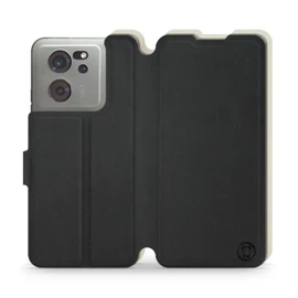 Phone Case Xiaomi 13T - Design Black with Platinum