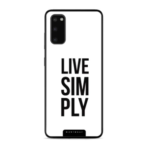 Phone Glossy Case Samsung Galaxy S20 - Design G070G
