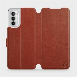 Phone Case Motorola Moto G82 5G - Design Brown&Orange