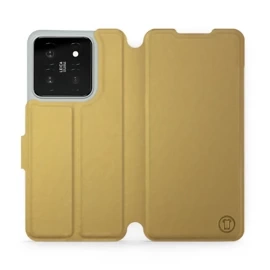 Phone Case Xiaomi 14 - Design Gold&Gray