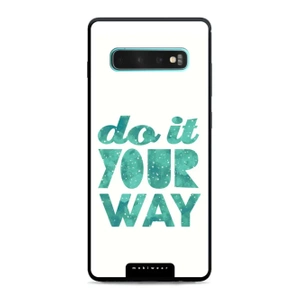 Phone Glossy Case Samsung Galaxy S10 Plus - Design G080G