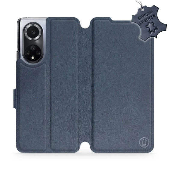 Phone Case Huawei Nova 9 - Design Blue Leather