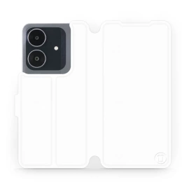 Hülle für Realme Note 60 - Farbe White&Orange