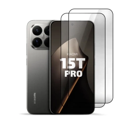 2er Set Panzerglas Clear für Xiaomi 15T Pro