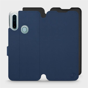 Hülle für OPPO A31 - Farbe Marine mit Schwarz