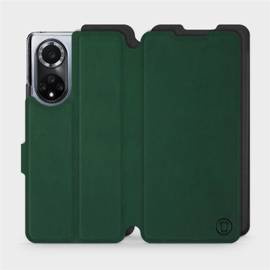 Etui Soft Touch do Huawei Nova 9 - wzór Miejska zieleń z czernią