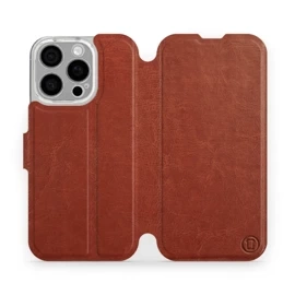 Phone Case Apple iPhone 16 Pro - Design Brown&Gray