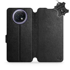 Hülle für Xiaomi Redmi Note 9T - Farbe Black Leather