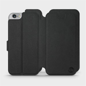 Phone Case Apple iPhone 6 - Design Black with Black