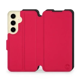 Phone Case Samsung Galaxy S24 - Design Red with Black