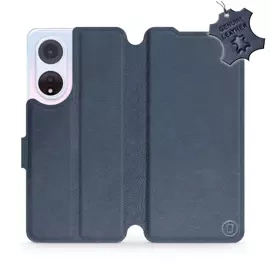 Phone Case OPPO A98 5G - Design Blue Leather