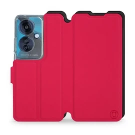Phone Case OPPO Reno 11F - Design Red with Black
