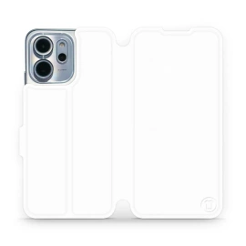 Etui do OPPO Reno 14 F 5G - wzór White&Gray