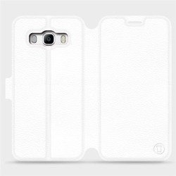 Phone Case Samsung Galaxy J5 2016 - Design White&Orange