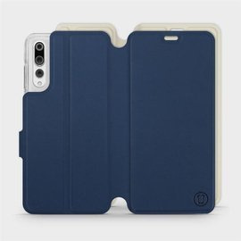 Phone Case Huawei P20 Pro - Design Navy with Platinum