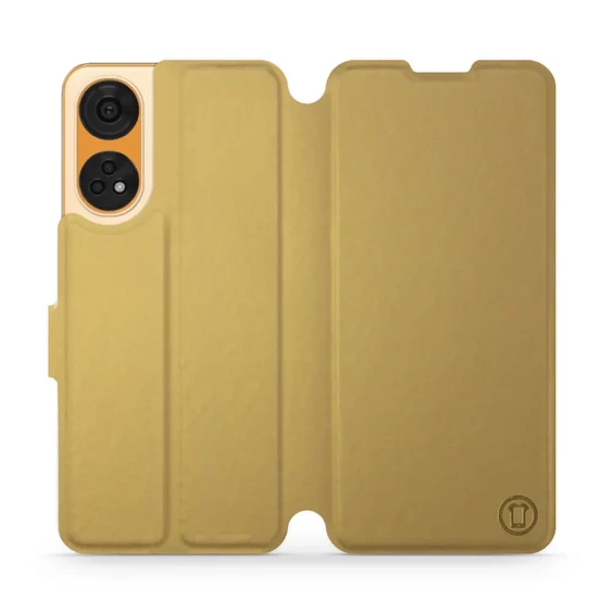 Hülle für OPPO Reno 8T 5G - Farbe Gold&Orange