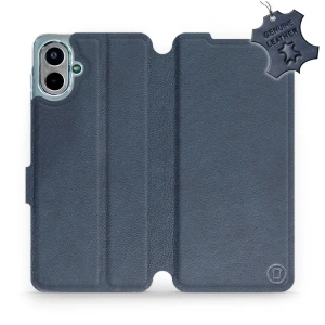 Phone Case Samsung Galaxy A07 - Design Blue Leather