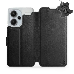 Phone Case Xiaomi Redmi Note 13 PRO Plus - Design Black Leather