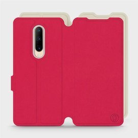 Phone Case OnePlus 7 Pro - Design Red with Platinum