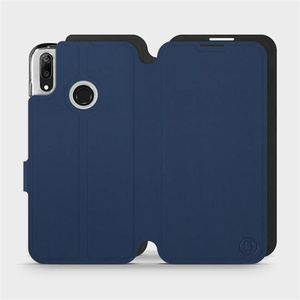 Phone Case Huawei Y7 2019 - Design Navy with Black