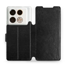 Phone Case Infinix Note 40 Pro Plus - Design Black&Orange