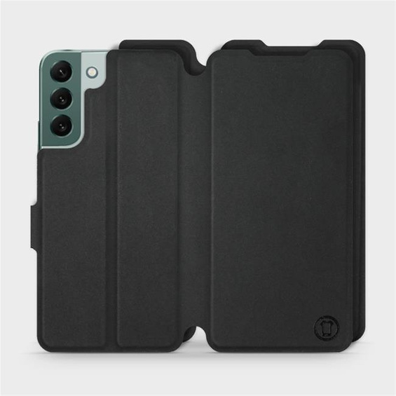 Etui Soft Touch do Samsung Galaxy S22 Plus - wzór Satynowa czerń