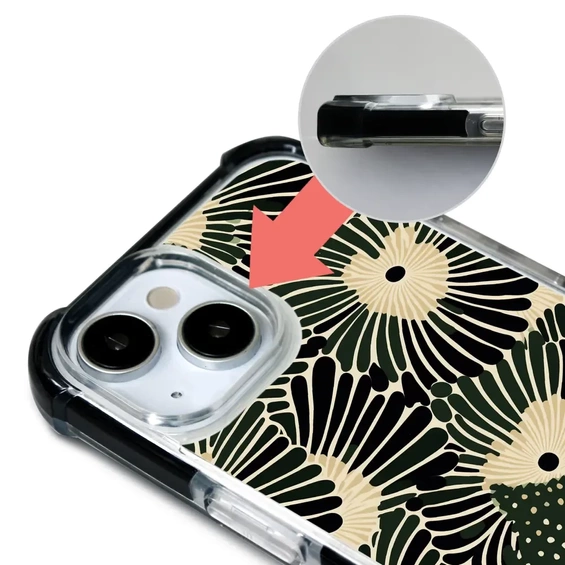 Case MagSafe Elite Bumper for Apple iPhone 15 Pro Max - Design DA44D